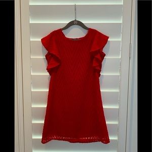 Florence Eiseman Red Christmas Dress